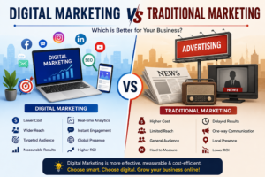 digital marketing vs traditional marketing